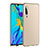 Hard Rigid Plastic Matte Finish Case Back Cover P01 for Huawei P30 Gold