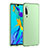 Hard Rigid Plastic Matte Finish Case Back Cover P01 for Huawei P30 Green