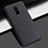 Hard Rigid Plastic Matte Finish Case Back Cover P01 for OnePlus 7 Pro Black