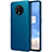 Hard Rigid Plastic Matte Finish Case Back Cover P01 for OnePlus 7T Blue
