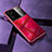 Hard Rigid Plastic Matte Finish Case Back Cover P01 for Realme X50 Pro 5G Red