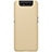 Hard Rigid Plastic Matte Finish Case Back Cover P01 for Samsung Galaxy A90 4G Gold