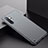 Hard Rigid Plastic Matte Finish Case Back Cover P01 for Samsung Galaxy Note 10 Plus 5G Gray