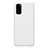 Hard Rigid Plastic Matte Finish Case Back Cover P01 for Samsung Galaxy S20 White