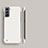 Hard Rigid Plastic Matte Finish Case Back Cover P01 for Samsung Galaxy S21 5G White