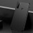 Hard Rigid Plastic Matte Finish Case Back Cover P01 for Xiaomi Redmi Note 8 (2021) Black
