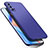 Hard Rigid Plastic Matte Finish Case Back Cover P02 for Oppo Reno4 5G Blue