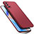 Hard Rigid Plastic Matte Finish Case Back Cover P02 for Oppo Reno4 5G Red