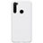 Hard Rigid Plastic Matte Finish Case Back Cover P02 for Xiaomi Redmi Note 8 White