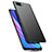 Hard Rigid Plastic Matte Finish Case Back Cover P03 for Oppo RX17 Neo Black
