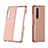 Hard Rigid Plastic Matte Finish Case Back Cover P03 for Samsung Galaxy Z Fold3 5G Rose Gold