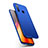 Hard Rigid Plastic Matte Finish Case Back Cover P03 for Xiaomi Redmi Note 8 (2021) Blue