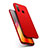 Hard Rigid Plastic Matte Finish Case Back Cover P03 for Xiaomi Redmi Note 8 (2021) Red