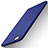 Hard Rigid Plastic Matte Finish Case Back Cover P08 for Apple iPhone 6S Blue