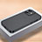 Hard Rigid Plastic Matte Finish Case Back Cover QC1 for Apple iPhone 12 Black