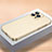 Hard Rigid Plastic Matte Finish Case Back Cover QC1 for Apple iPhone 12 Pro Gold