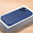 Hard Rigid Plastic Matte Finish Case Back Cover QC1 for Apple iPhone 13 Pro Max Blue