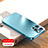 Hard Rigid Plastic Matte Finish Case Back Cover R01 for Apple iPhone 13 Pro Cyan