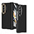 Hard Rigid Plastic Matte Finish Case Back Cover R08 for Samsung Galaxy Z Fold4 5G Black