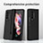 Hard Rigid Plastic Matte Finish Case Back Cover T01 for Samsung Galaxy Z Fold4 5G