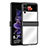 Hard Rigid Plastic Matte Finish Case Back Cover T02 for Samsung Galaxy Z Flip3 5G