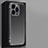 Hard Rigid Plastic Matte Finish Case Back Cover TB1 for Apple iPhone 13 Pro Black