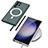 Hard Rigid Plastic Matte Finish Case Back Cover with Mag-Safe Magnetic AC1 for Samsung Galaxy S23 Ultra 5G