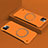 Hard Rigid Plastic Matte Finish Case Back Cover with Mag-Safe Magnetic P01 for Apple iPhone 14 Orange