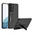 Hard Rigid Plastic Matte Finish Case Back Cover with Stand AC1 for Samsung Galaxy S21 Plus 5G