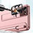 Hard Rigid Plastic Matte Finish Case Back Cover with Stand ZL1 for Samsung Galaxy S23 Plus 5G