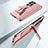 Hard Rigid Plastic Matte Finish Case Back Cover with Stand ZL2 for Samsung Galaxy S22 Ultra 5G