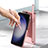 Hard Rigid Plastic Matte Finish Case Back Cover with Stand ZL3 for Samsung Galaxy S22 Ultra 5G