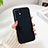 Hard Rigid Plastic Matte Finish Case Back Cover YK1 for Oppo F21s Pro 5G Black