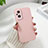 Hard Rigid Plastic Matte Finish Case Back Cover YK1 for Oppo Reno7 Lite 5G Pink