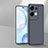 Hard Rigid Plastic Matte Finish Case Back Cover YK1 for Oppo Reno9 5G Gray