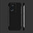 Hard Rigid Plastic Matte Finish Case Back Cover YK2 for Oppo A58x 5G Black
