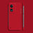 Hard Rigid Plastic Matte Finish Case Back Cover YK2 for Oppo A58x 5G Red