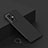 Hard Rigid Plastic Matte Finish Case Back Cover YK2 for Oppo Reno7 Lite 5G Black