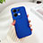 Hard Rigid Plastic Matte Finish Case Back Cover YK2 for Oppo Reno8 5G Blue