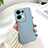 Hard Rigid Plastic Matte Finish Case Back Cover YK2 for Oppo Reno8 Pro 5G Sky Blue