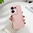 Hard Rigid Plastic Matte Finish Case Back Cover YK2 for Oppo Reno8 Pro+ Plus 5G Pink