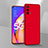 Hard Rigid Plastic Matte Finish Case Back Cover YK3 for OnePlus Nord N200 5G Red