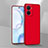 Hard Rigid Plastic Matte Finish Case Back Cover YK3 for OnePlus Nord N300 5G Red