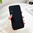 Hard Rigid Plastic Matte Finish Case Back Cover YK4 for Oppo K9S 5G Black