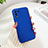 Hard Rigid Plastic Matte Finish Case Back Cover YK4 for Oppo K9S 5G Blue