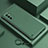 Hard Rigid Plastic Matte Finish Case Back Cover YK6 for Xiaomi Redmi Note 11 SE 5G Midnight Green