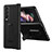 Hard Rigid Plastic Matte Finish Case Back Cover ZL1 for Samsung Galaxy Z Fold4 5G Black