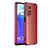 Hard Rigid Plastic Matte Finish Case Back Cover ZL1 for Xiaomi Mi 10T 5G Red