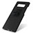 Hard Rigid Plastic Matte Finish Case Cover with Finger Ring Stand A01 for Samsung Galaxy Note 8