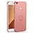 Hard Rigid Plastic Matte Finish Case Cover with Finger Ring Stand A01 for Xiaomi Redmi Note 5A High Edition Rose Gold